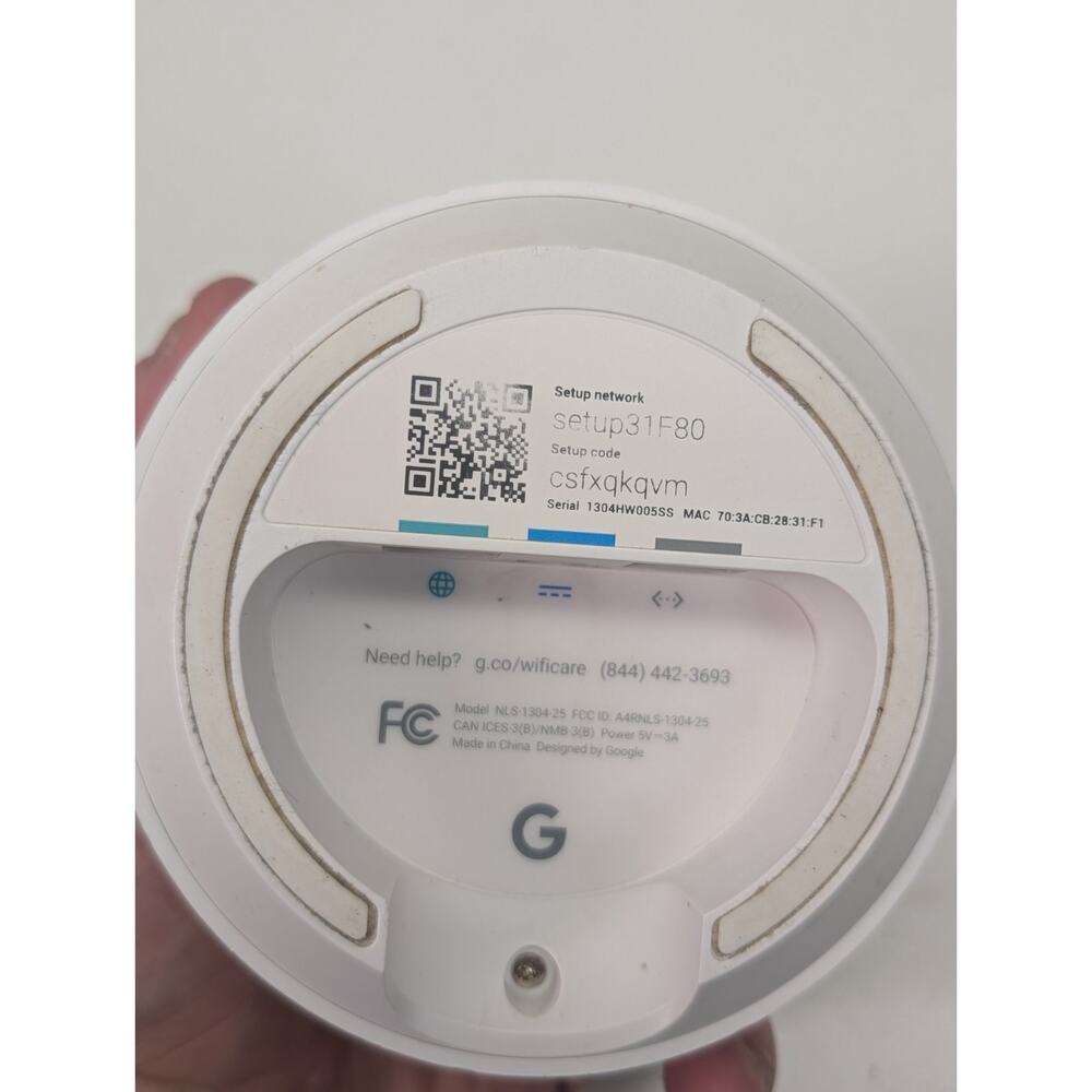 Google Wifi Router or Mesh add-on Model AC-1304-25 - Picture 5 of 5